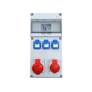 Tablou Organizare Santier Gewiss precablat 3x230V 1x16A 5P 1x32A 5P