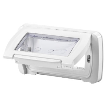 GW Rama ornament Gewiss Top System IP55 4 module alba GW22461