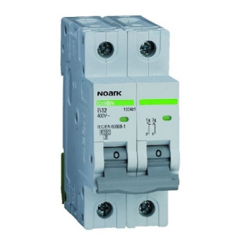 Intrerupator automat Noark 2P 32A 6kA 400VAC IP20 100131