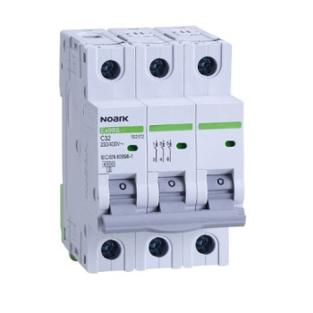 Intrerupator automat Noark 3P 16A C 4.5kA 400VAC IP20 102169