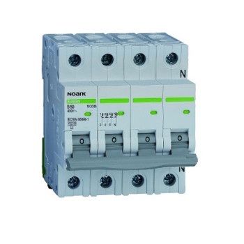 Intrerupator automat Noark 3P+N 20A 6kA 400VAC IP20 100159