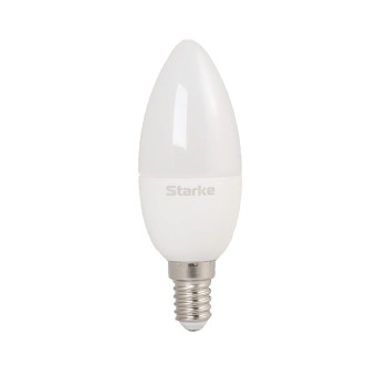 Bec LED Starke 6W B37 E14 6500K 45W 600lm ST01225 taxa verde 0.53 lei ST01225