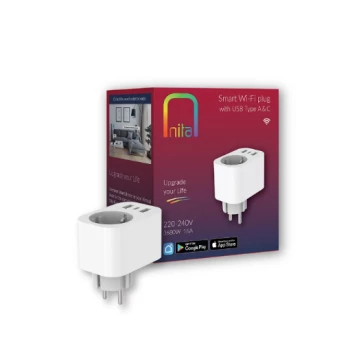 Priza Nita Smart WIFI Bluetooth 3680W 16A