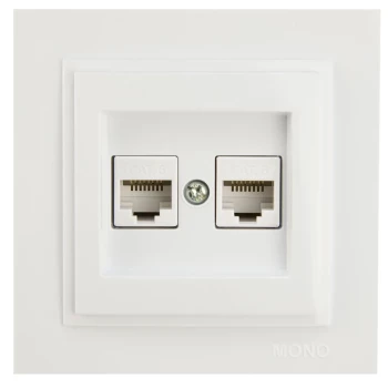 PRIZA DATE 2x RJ45 UTP CAT6 ECO PREMIUM