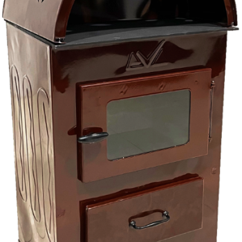 Semineu Emailat cu Arcada / C: Maro . P[Kw]: 7