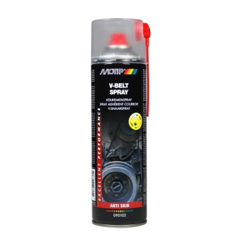 Spray pentru protejare și întreținere curele din cauciuc MOTIP V-Belt, 500ml 090102C