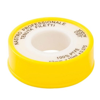 Banda PTFE 12mmx0.1mmx10m