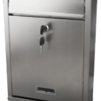 Cutie Postala Inox 260x350x80 - L[mm]: 260- H[mm]: 350- B[mm]: 80