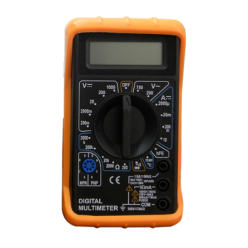 MULTIMETRU+TEMP.DIGITAL PORTABIL 1000V (Incl.Taxa V.=0.4 lei)