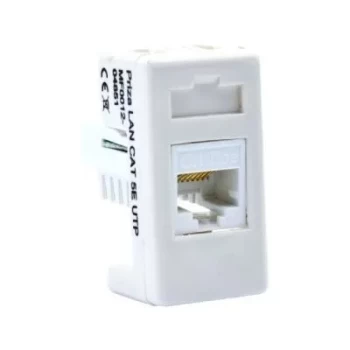 PRIZA MODULARA LAN CAT6-UTP   ALB 2006 STIL   (Incl.Taxa V.=0.05 lei)