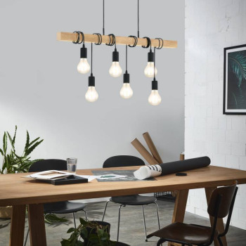 Lustra TOWNSHEND E27 6X60W