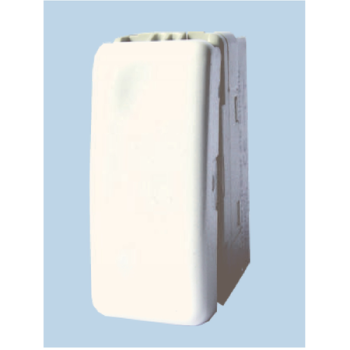 INTRERUPATOR MODULAR SIMPLU           ALB 1001 STIL  (Incl.Taxa V.=0.06 lei)