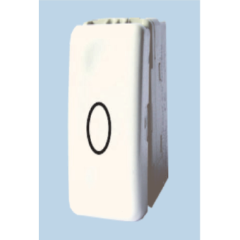 INTRERUPATOR MODULAR CU REVENIRE+LED ALB 1010 STIL  (Incl.Taxa V.=0.06 lei)