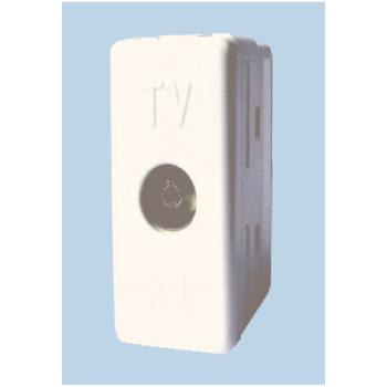 PRIZA MODULARA TV              ALB 2003 STIL  (Incl.Taxa V.=0.06 lei)