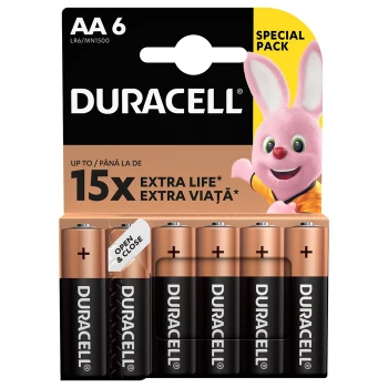 Duracell baterie Basic AAK6