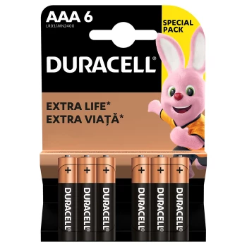 Duracell Baterie Basic AAAK6