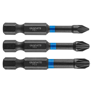 Biti de impact PZ1/2/3 x50mm, set 3 buc