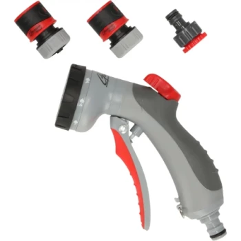 Pistol pentru stropit cu 8 functii Trigger Control - set 4 elemente