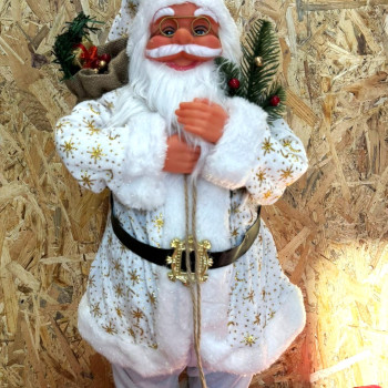 Mos Craciun plastic/textil