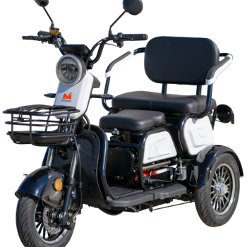 Triciclu Electric Persoane Davos TRP1000 / P[W]: 1000; C: Rosu/Negru