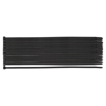 Coliere plastic EXTREME 3,6  150 mm, negru, 100 buc.