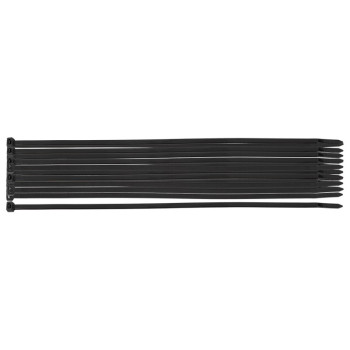 Coliere plastic EXTREME 3,6  150 mm, negru, 20 buc.