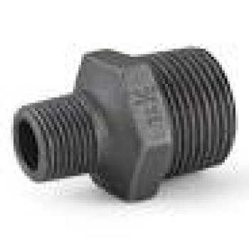 Niplu redus NG 1"x3/4" negru