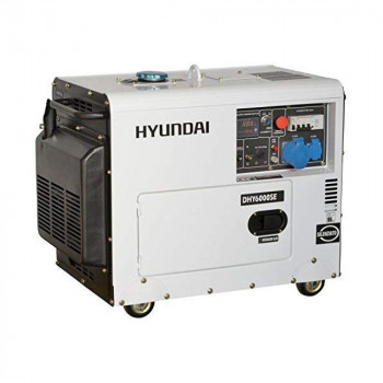 Generator de curent monofazat cu motor diesel HYUNDAI DHY6000SE