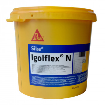 Masa de spaclu flexibila din bitum-cauciuc pentru hidroizolatii Sika Igolflex N 25 kg