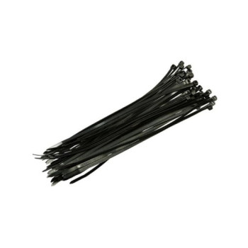 HAUPA FASETE NEGRE 142X2.5MM(100BUC/SET)