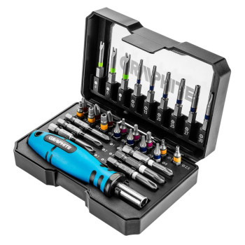 Set biti cu adaptor, 31 buc.