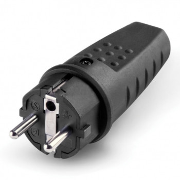 FISA(Stecher) CAUCIUC 2P+E 16A SCHUKO/FRANCEZ 110.3100