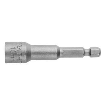 Tubular magnetic, 10 x 65 mm, ax 1/4